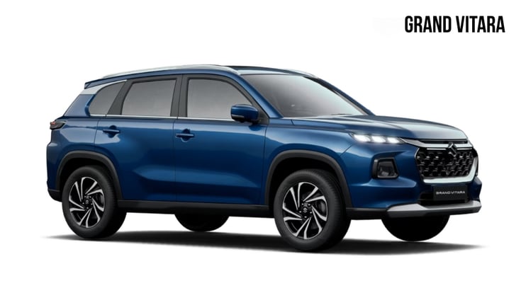 Maruti Grand Vitara front quarter